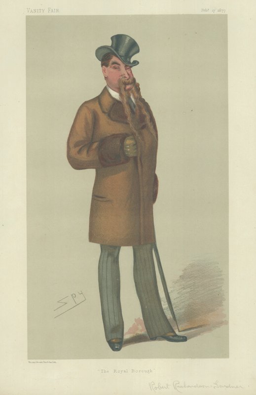 Herr Robert Richardson-Gardner von Leslie Matthew Ward