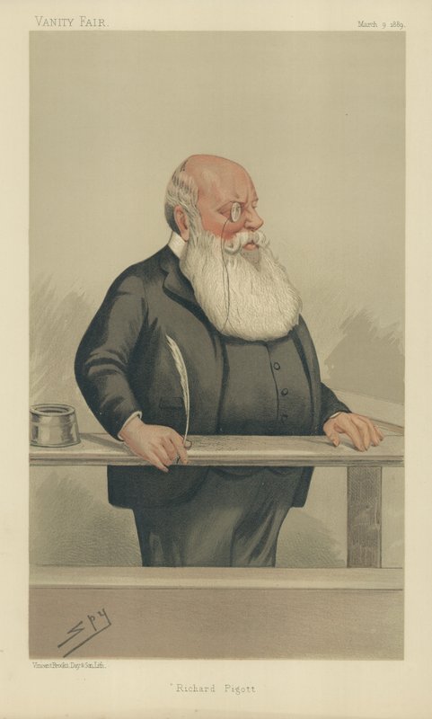 Richard Pigott von Leslie Matthew Ward