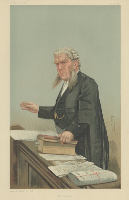 Sir Edward George Clarke von Leslie Matthew Ward