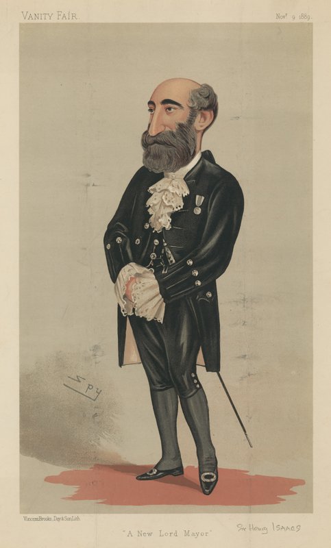Sir Henry Aaron Isaacs von Leslie Matthew Ward