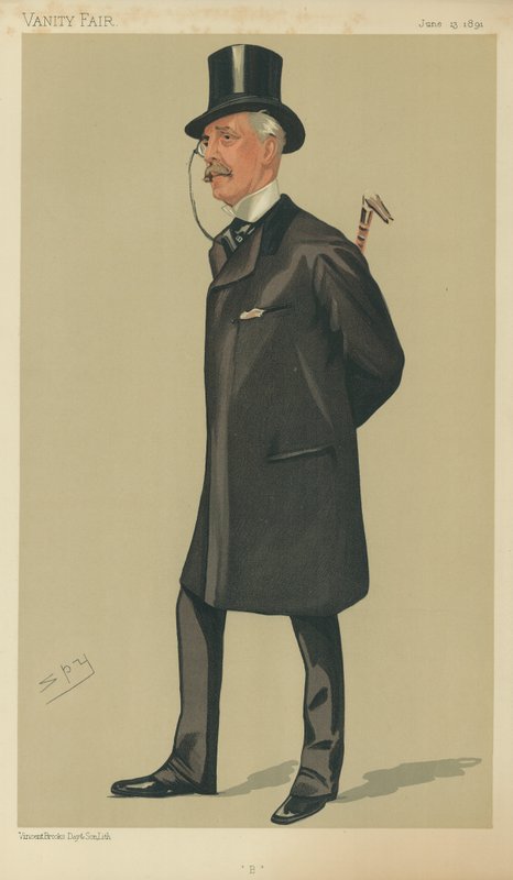 Squire Bancroft von Leslie Matthew Ward