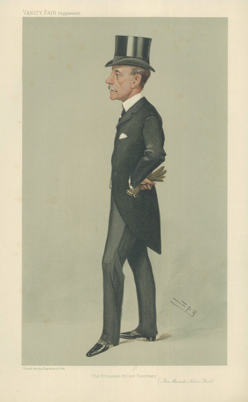 Der ehrenwerte A. Nelson Hood von Leslie Matthew Ward