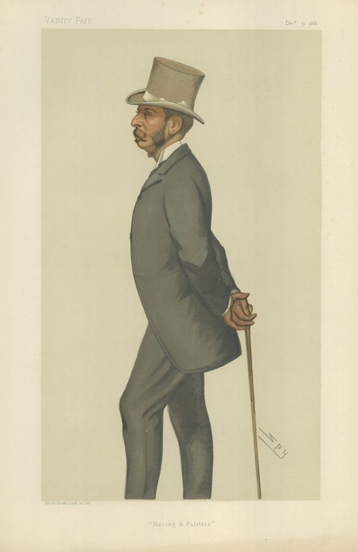 Der ehrenwerte Algernon William Fulke-Greville von Leslie Matthew Ward