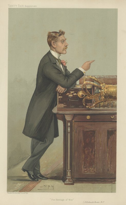 Der ehrenwerte Hugh Oakeley Arnold-Foster von Leslie Matthew Ward