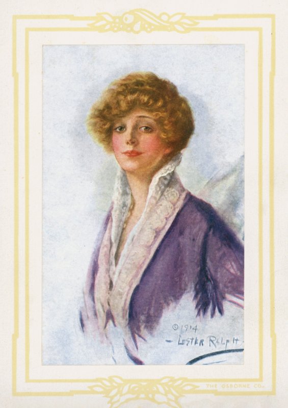 Schönheit mit auburn Haar von Lester Ralph