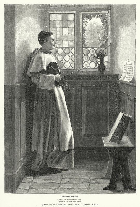 Weihnachtsmorgen von Lionel Charles Henley