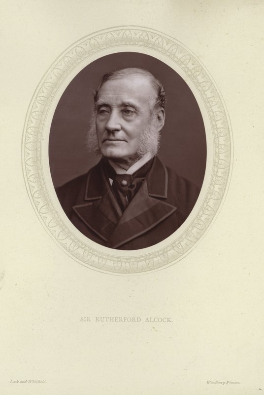 Porträt von Sir Rutherford Alcock von Lock and Whitfield