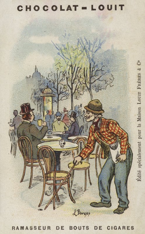 Ramasseur de Bouts de Cigares von Louis Borgex
