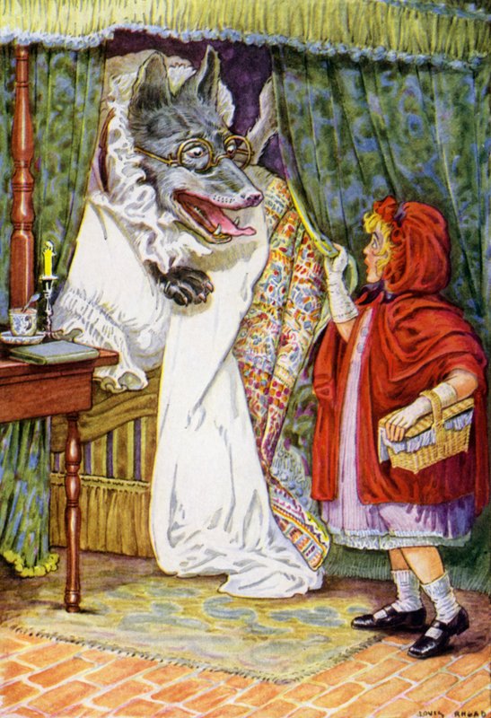Rotkäppchen von Louis John Rhead