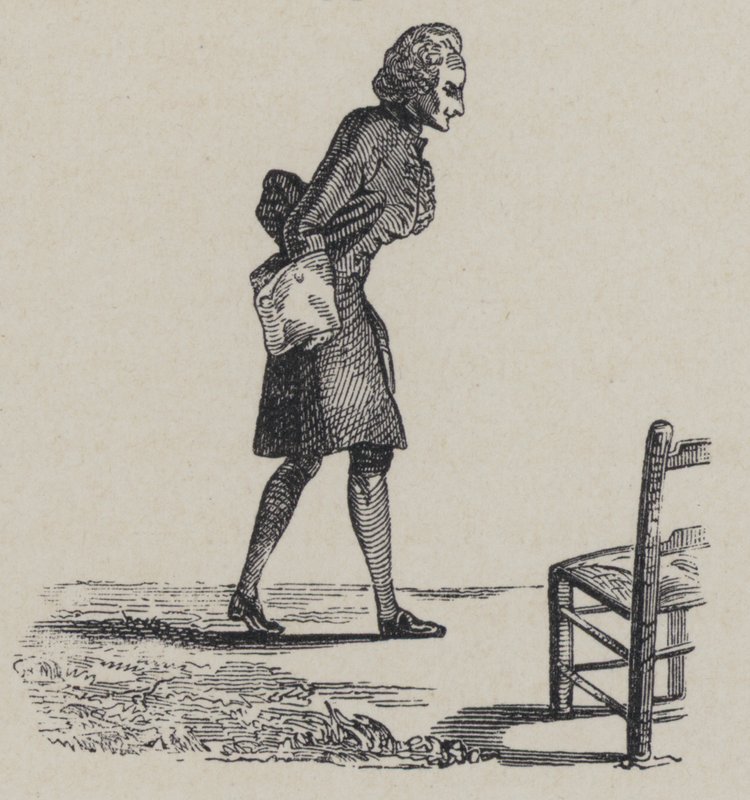 Jean-Philippe Rameau, französischer Komponist von Louis Carrogis (after) Carmontelle