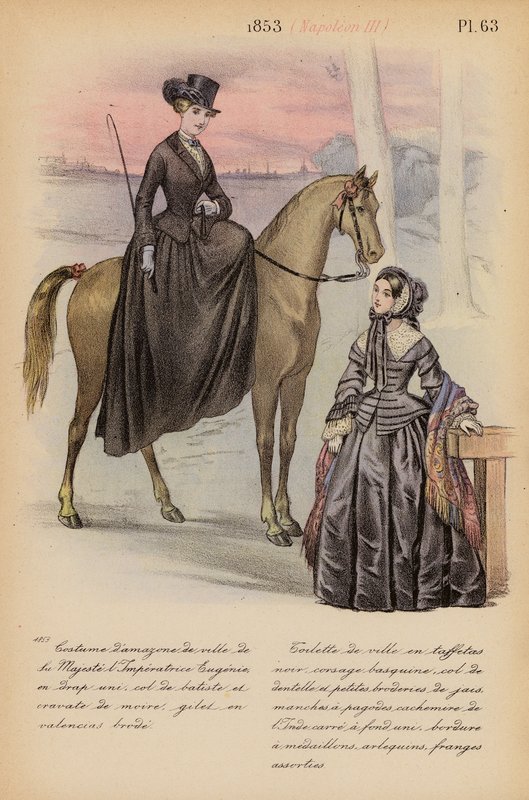 Französische Mode: 1853, Napoleon III von Louis Colas