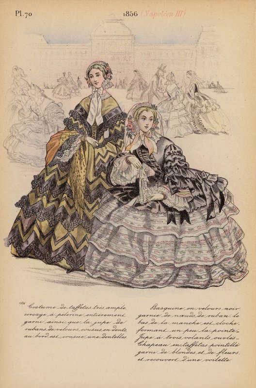 Französische Mode: 1856, Napoleon III von Louis Colas