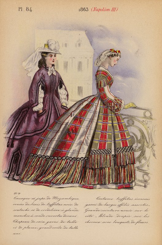 Französische Mode: 1863, Napoleon III von Louis Colas