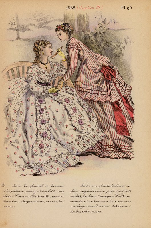 Französische Mode: 1868, Napoleon III von Louis Colas
