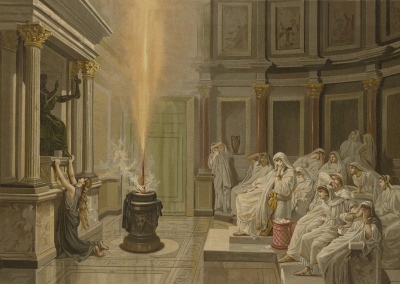 Flehen zu den Göttern von Louis Hector Leroux
