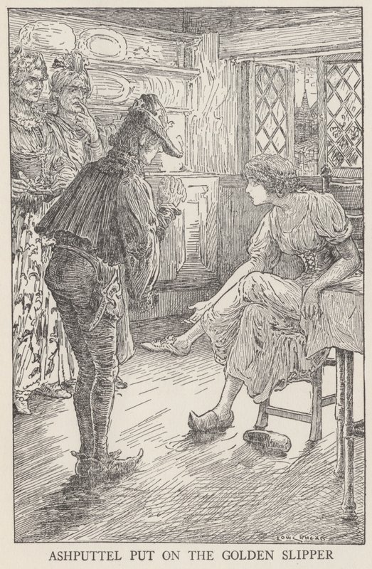 Aschenputtel von Louis John Rhead