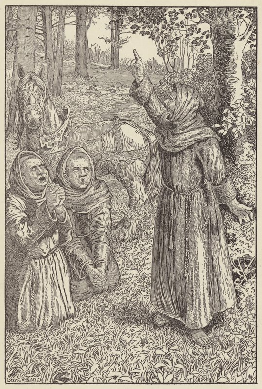 Bete eifriger, sagte Robin von Louis John Rhead