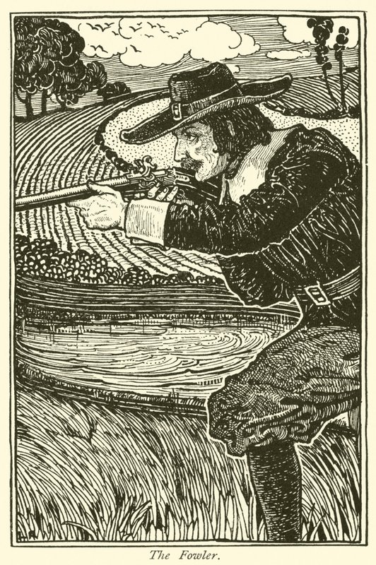 Der Vogelfänger von Louis John Rhead