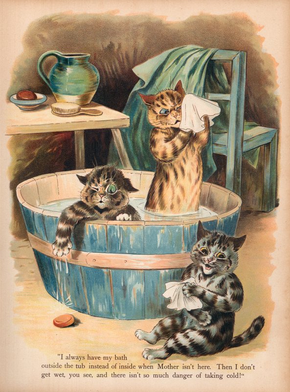 Louis Wain Katzen von Louis Wain
