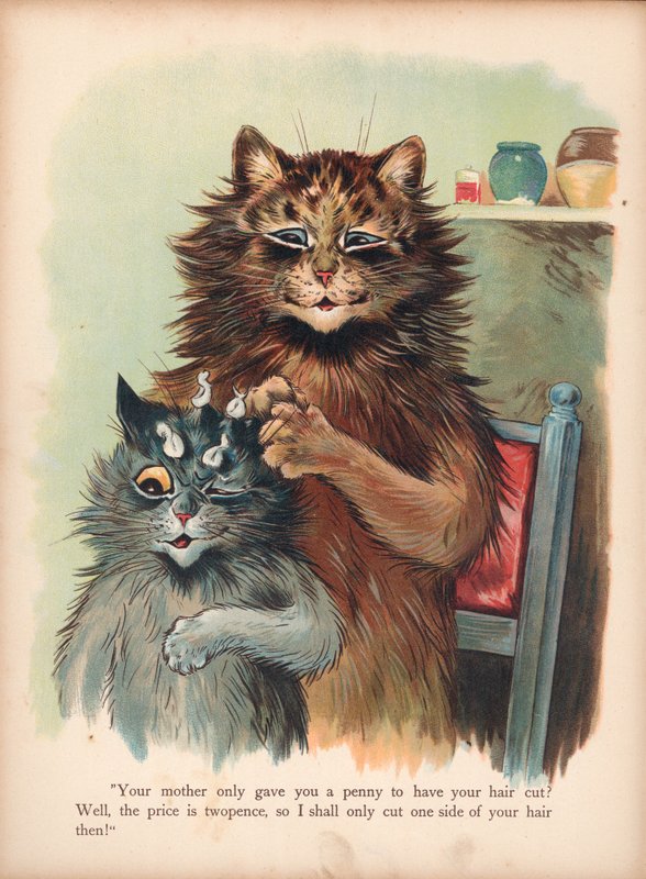 Louis Wain Katzen von Louis Wain
