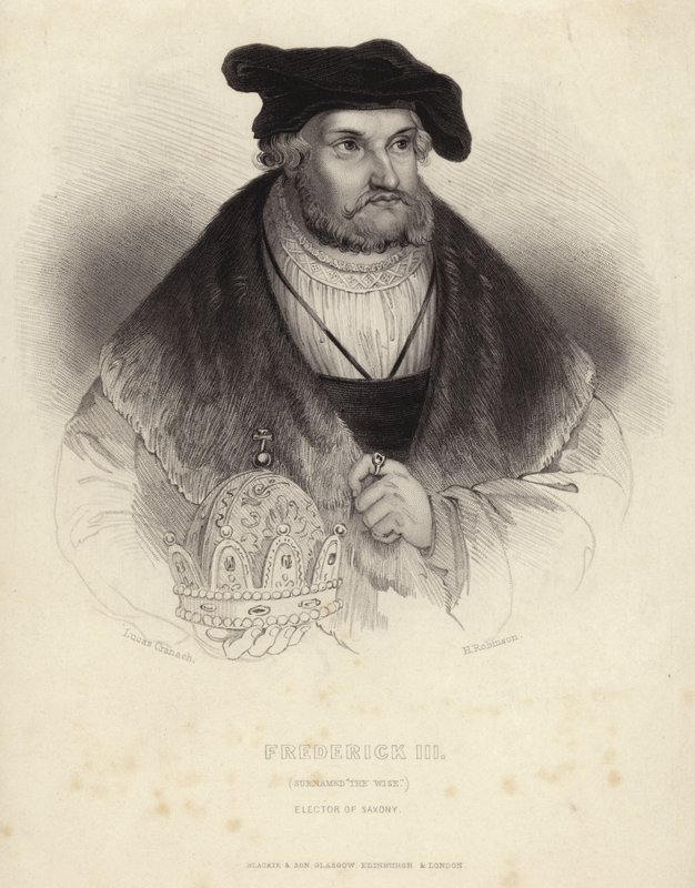 Friedrich III. von Sachsen von Lucas Cranach the Elder