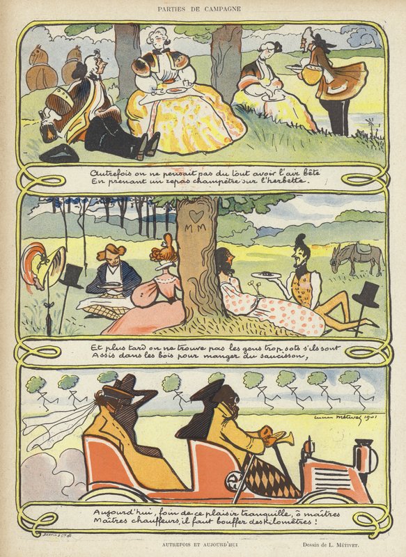 Illustration für Le Rire von Lucien Metivet