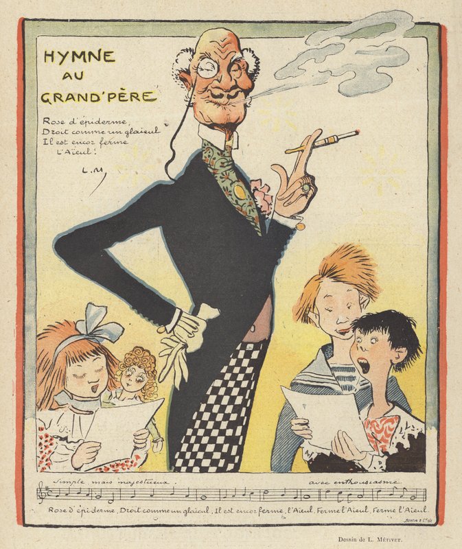 Illustration für Le Rire von Lucien Metivet