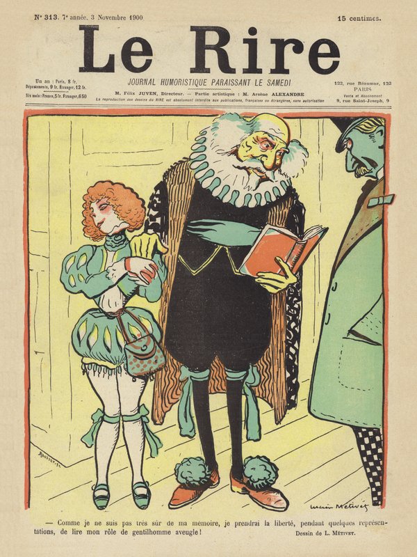 Illustration für Le Rire von Lucien Metivet
