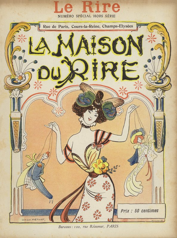 Illustration für Le Rire von Lucien Metivet