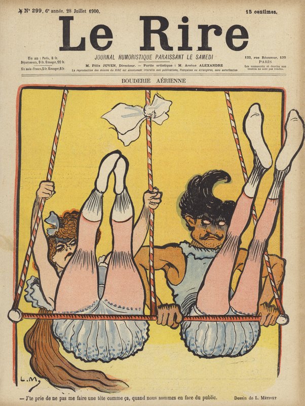 Illustration für Le Rire von Lucien Metivet