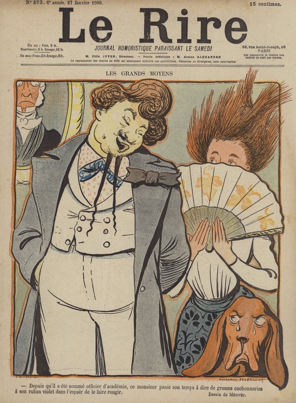 Illustration für Le Rire von Lucien Metivet