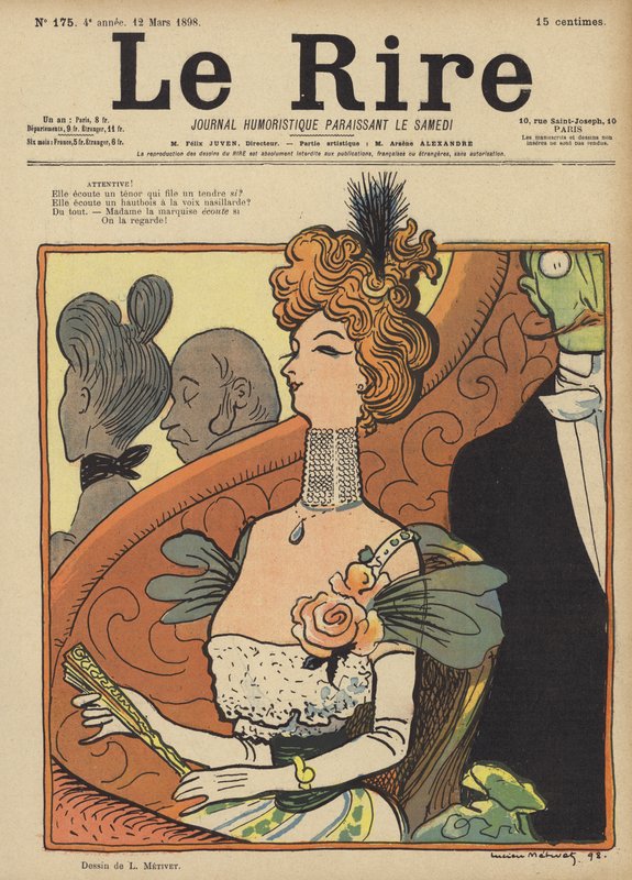 Illustration für Le Rire von Lucien Metivet
