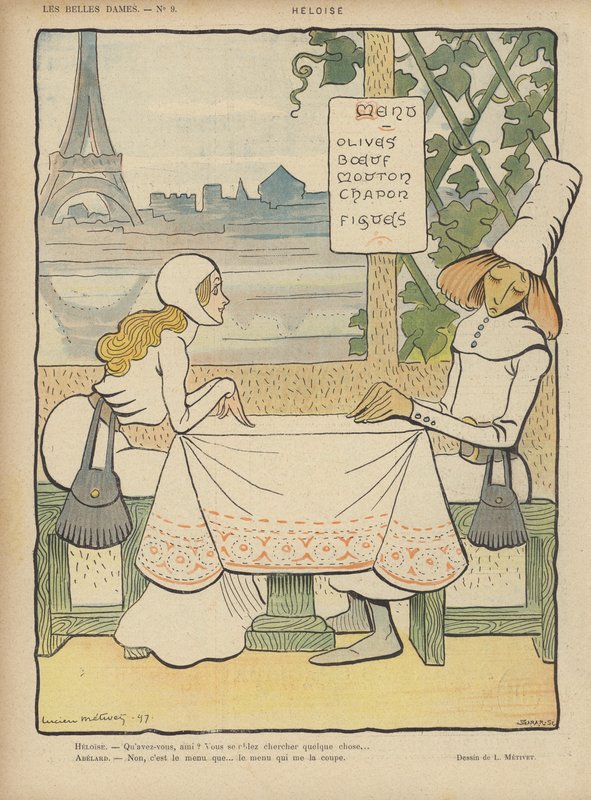 Illustration für Le Rire von Lucien Metivet