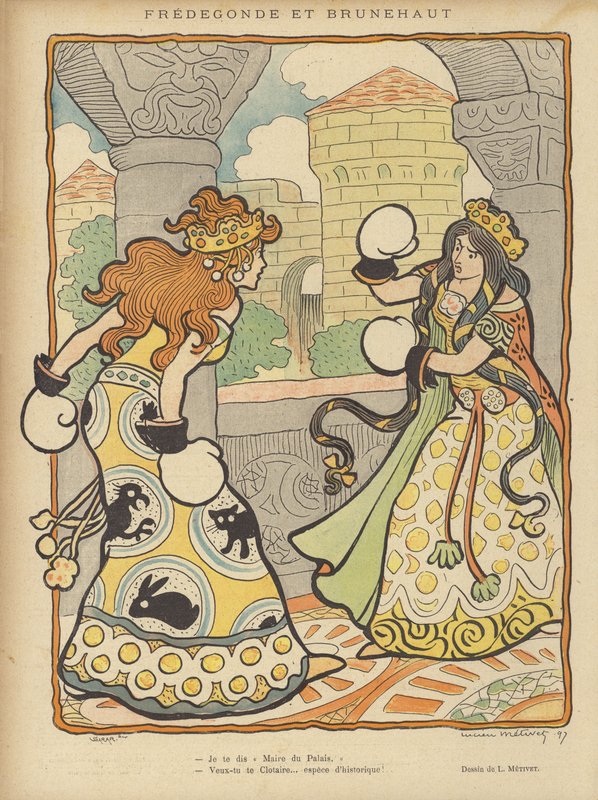 Illustration für Le Rire von Lucien Metivet