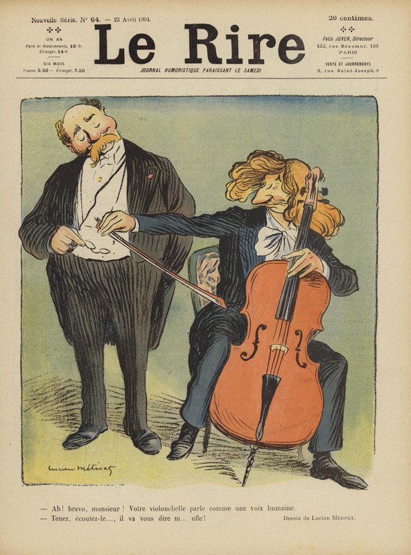 Illustration für Le Rire von Lucien Metivet