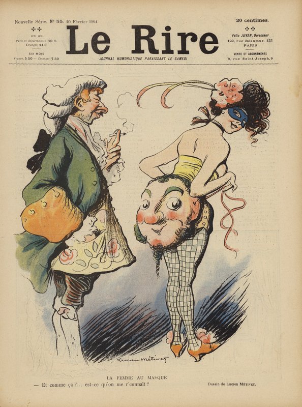 Illustration für Le Rire von Lucien Metivet
