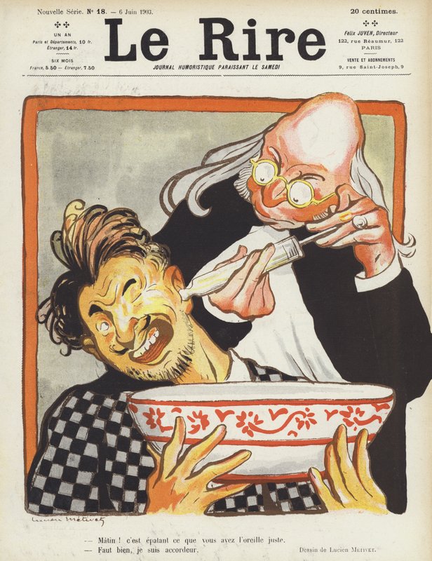 Illustration für Le Rire von Lucien Metivet
