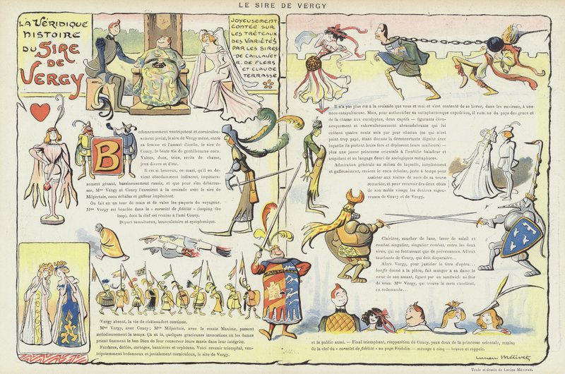 Illustration für Le Rire von Lucien Metivet