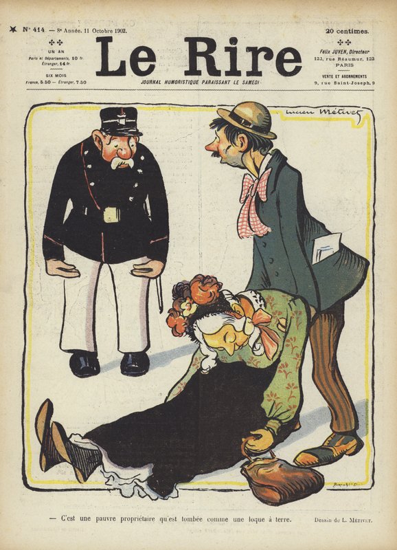 Illustration für Le Rire von Lucien Metivet