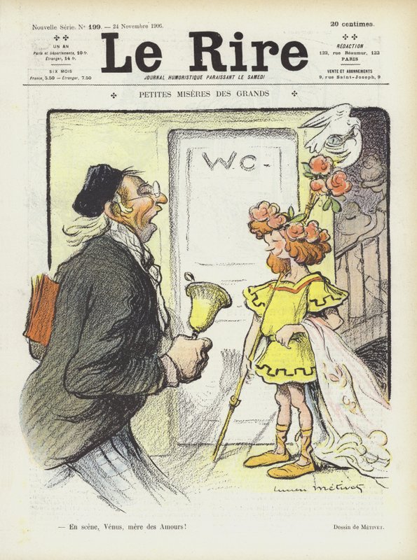 Illustration für Le Rire von Lucien Metivet