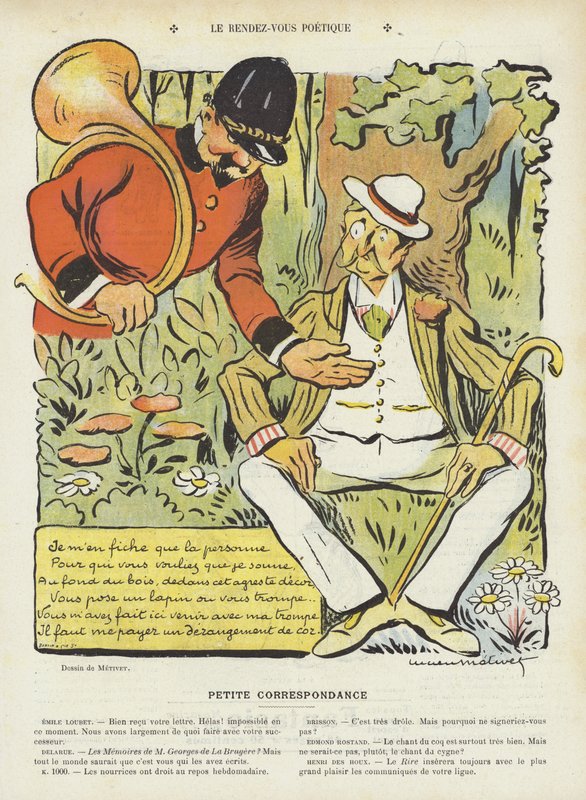 Illustration für Le Rire von Lucien Metivet