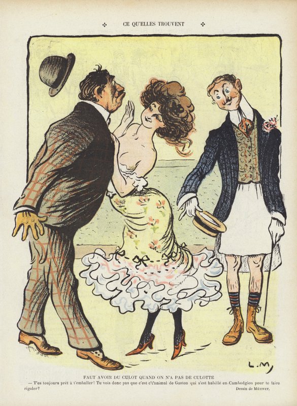 Illustration für Le Rire von Lucien Metivet