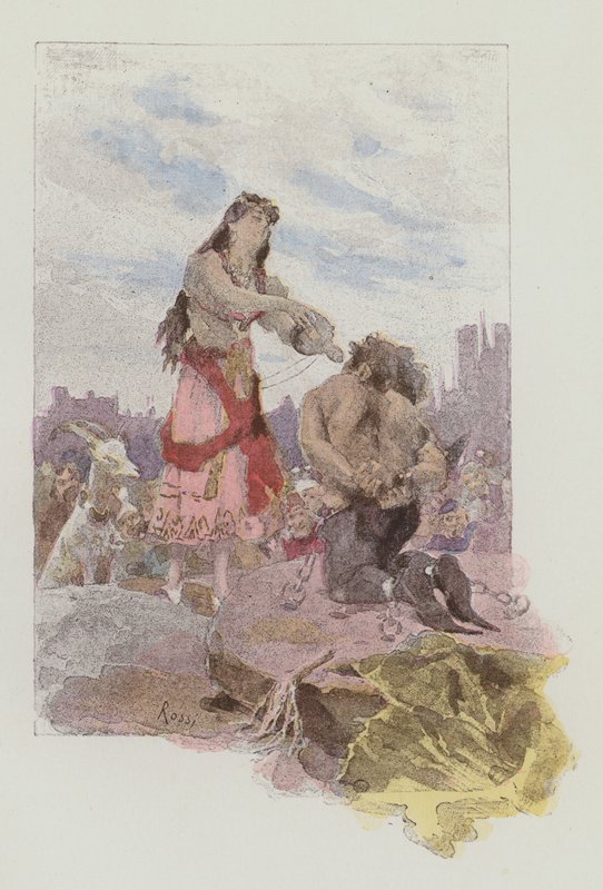 Illustration für Notre-Dame de Paris von Victor Hugo von Lucius Rossi