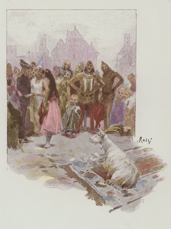 Illustration für Notre-Dame de Paris von Victor Hugo von Lucius Rossi