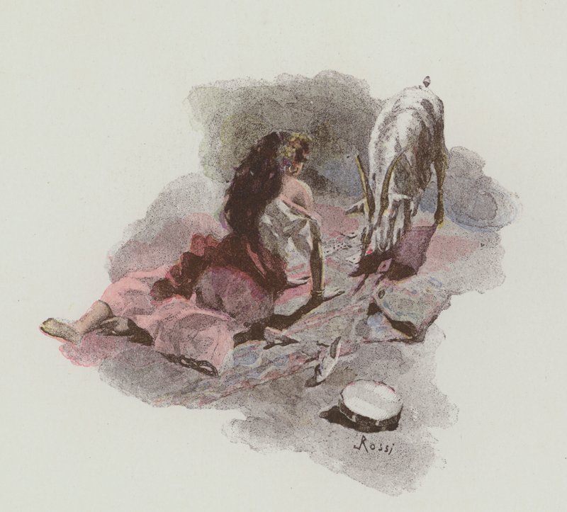 Illustration für Notre-Dame de Paris von Victor Hugo von Lucius Rossi