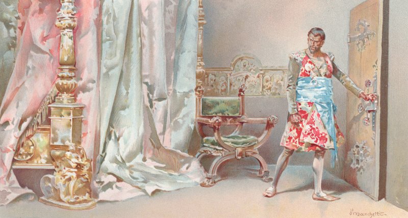 Illustration für Shakespeares Othello von Ludovico Marchetti