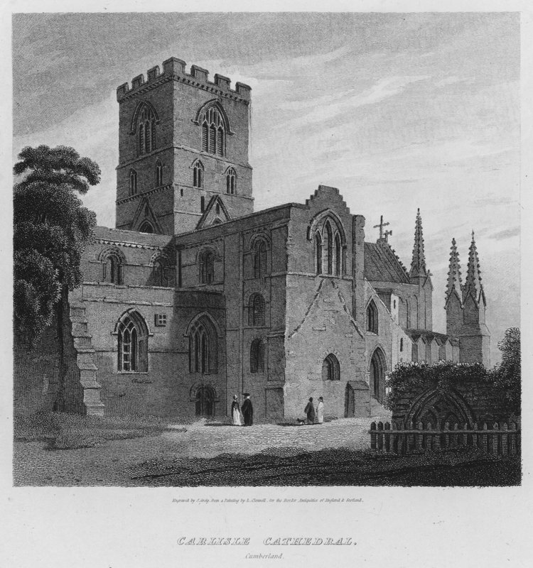 Carlisle Cathedral, Cumberland von Luke (after) Clennell