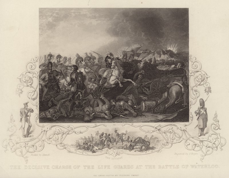 Schlacht von Waterloo von Luke Clennell