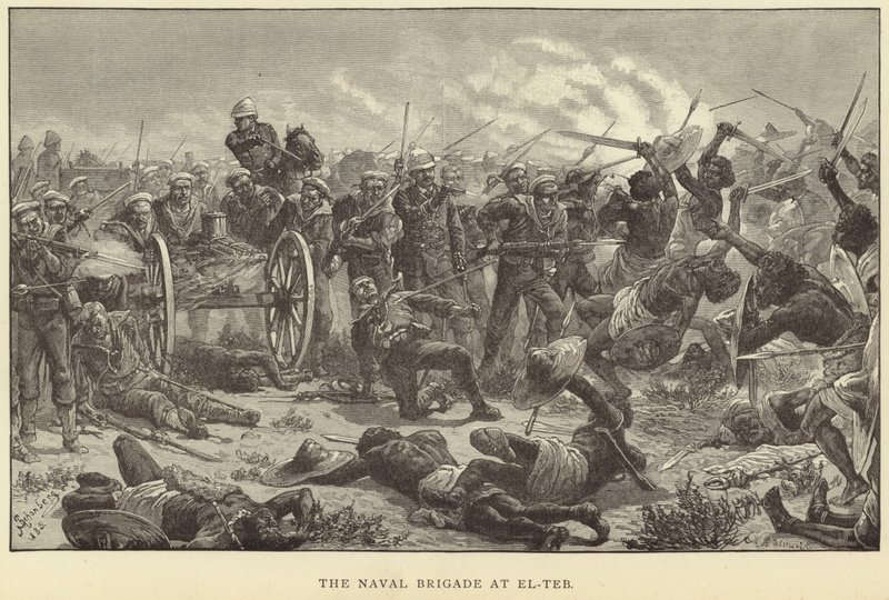Die Marinebrigade bei El-Teb von M. Schonberg