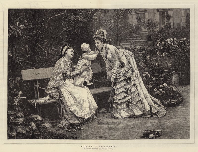 Erste Liebkosungen von Marie Francois Firmin Girard